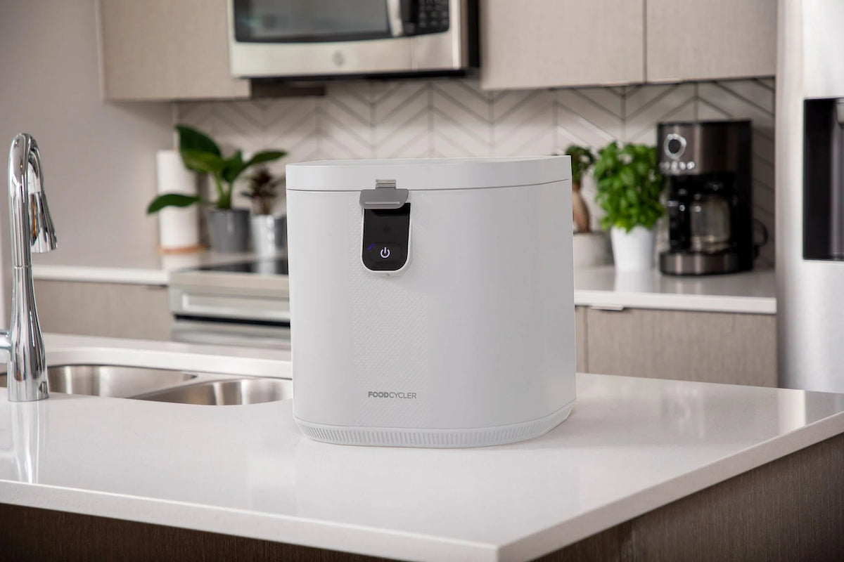 Foodcycler Eco 5 Odorless Indoor Compost Electric Food Waste Disposer 5 L, Gray