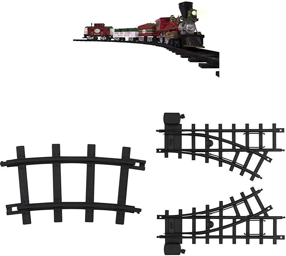 Arctic Central Battery Powered Train Set with Remote Control + Inner Track Expansion Pack
