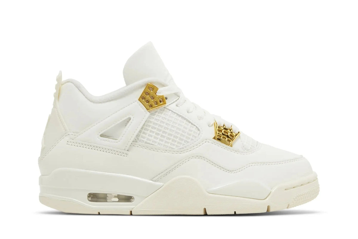 Wmns Jordan 4 Retro 'Metallic Gold'