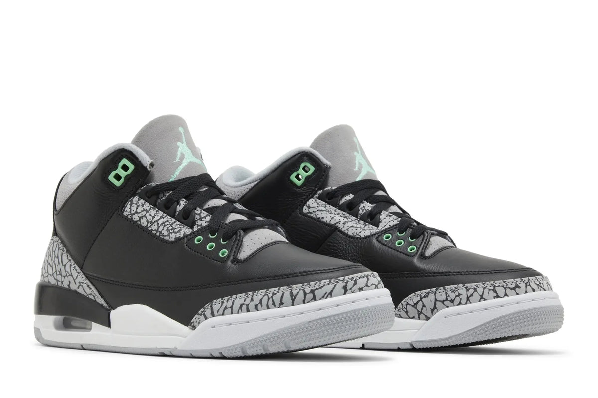 Jordan 3 Retro 'Green Glow'