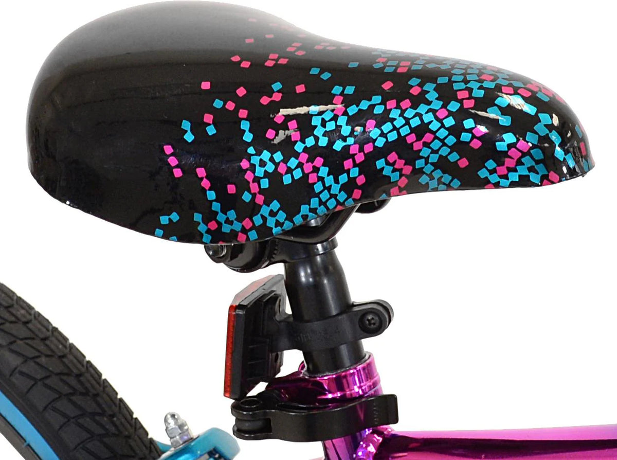 Genesis 20 Illusion Girls Bike, Blue/Purple