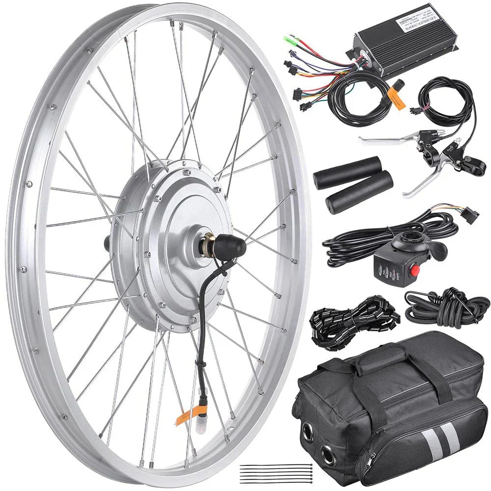 2025 24 Inch 36v 750w E-Bike Hub Motor Conversion Kit Front