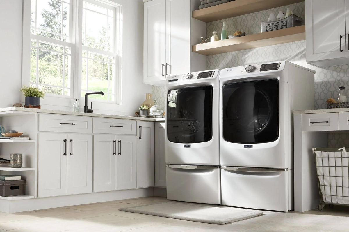 MED6630HW Front-Loading Electric Dryer - White