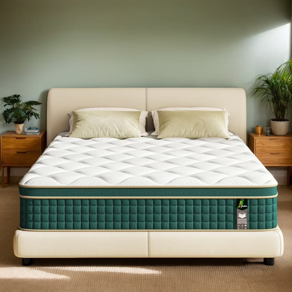 Full Size Mattress in a Box - 10 Inch Full Size Memory Foam Mattress - Hybrid Mattress Full for Back Pain Relief - Medium Firm Full Bed Mattress with Motion Isolation & Strong Edge Support