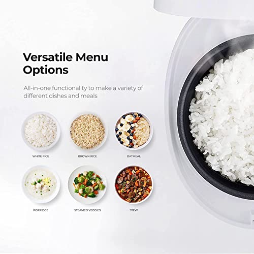 CUCKOO 6-Cup (Uncooked) Micom Rice Cooker Nonstick Inner Pot | White