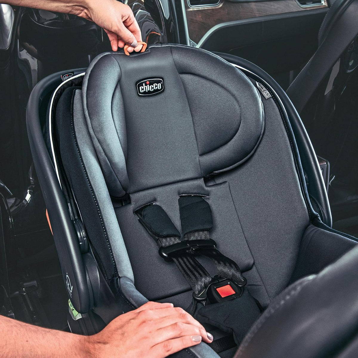 Chicco Fit2 Adapt Infant &amp; Toddler Car Seat - Ember (Black). New